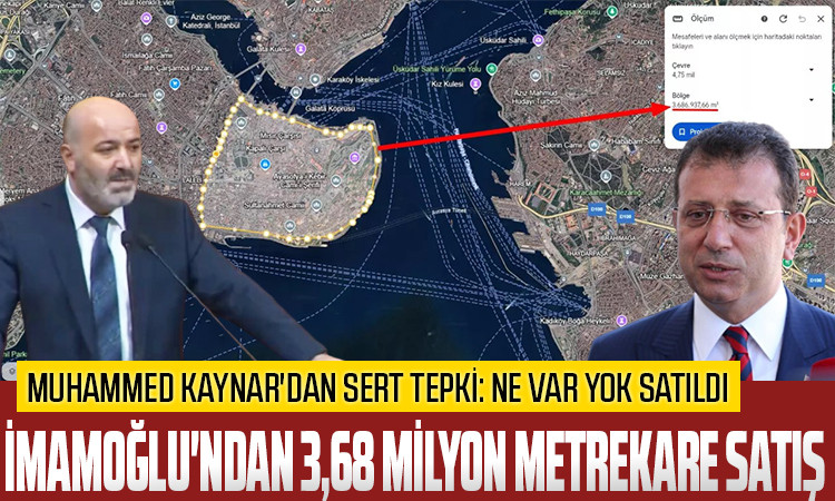 İmamoğlu'nun İstanbul'da sattığı taşınmazın büyüklüğü ortaya çıktı!