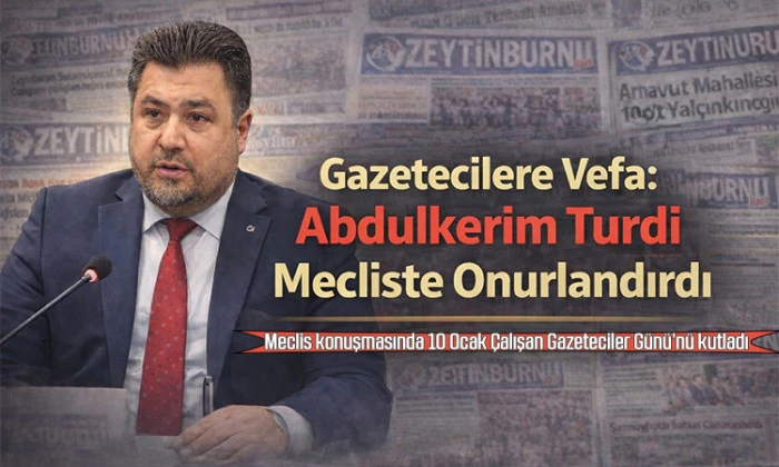 AK Parti Meclis &Uuml;yesi Abdulkerim Turdi, Gazetecileri Mecliste Onurlandırdı