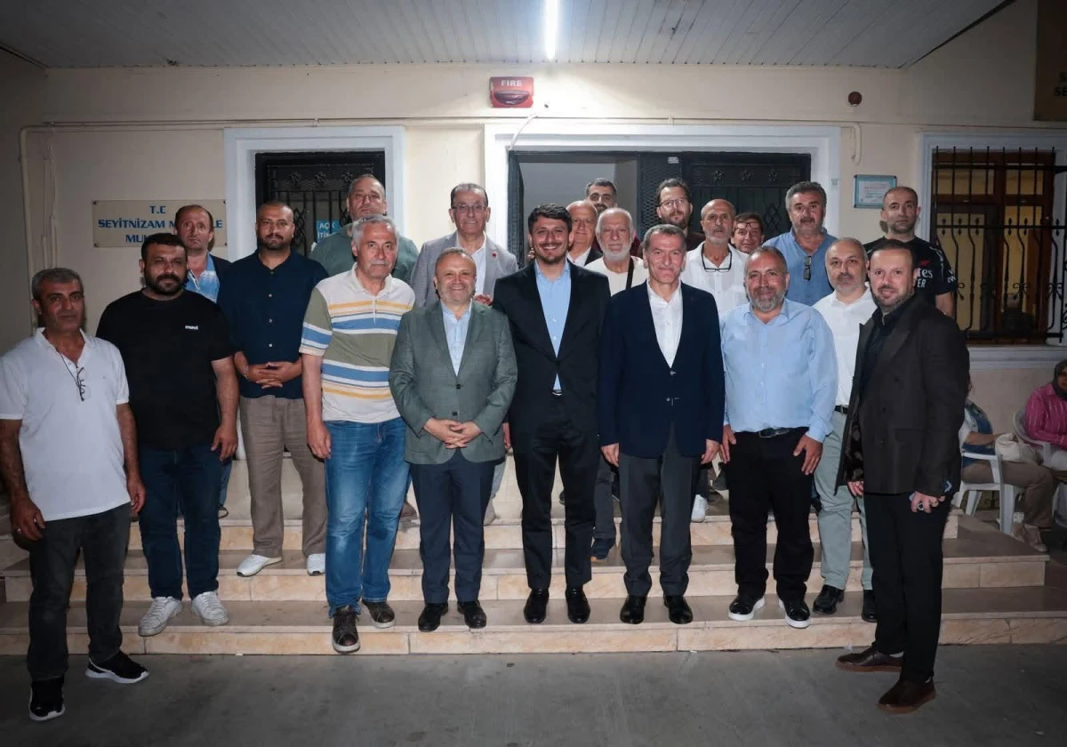 AK Parti Seyitnizam&rsquo;da &Uuml;yeleriyle Buluştu
