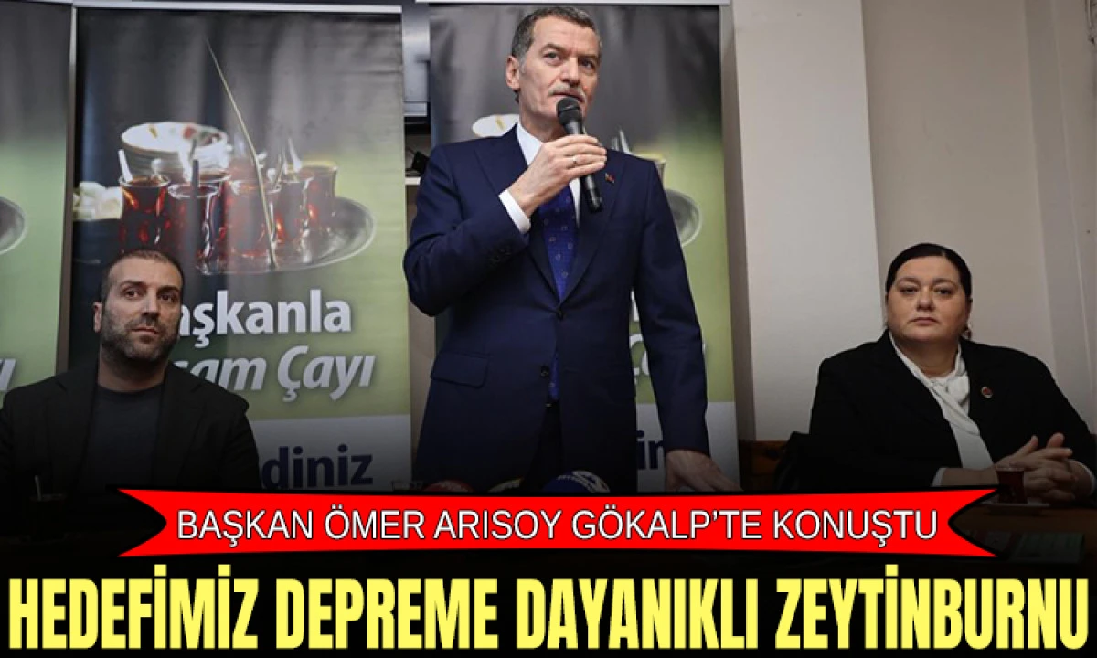 Başkan Arısoy G&ouml;kalp&rsquo;te Komşularıyla Buluştu