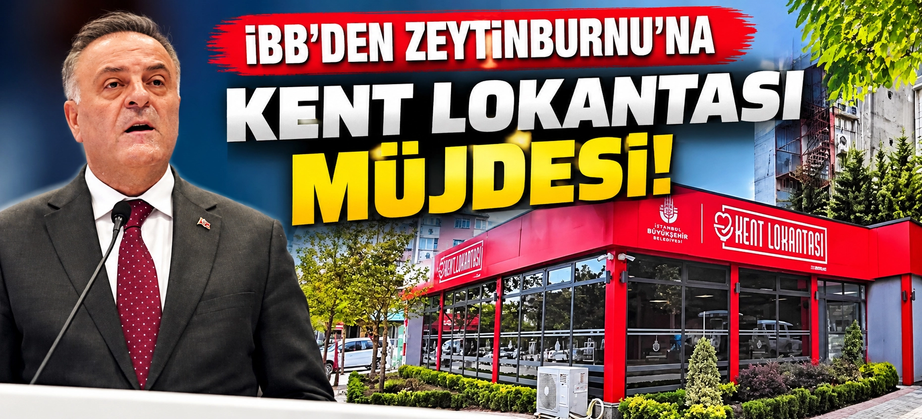 İBB, ZEYTİNBURNU&rsquo;NDA KENT LOKANTASI A&Ccedil;IYOR!