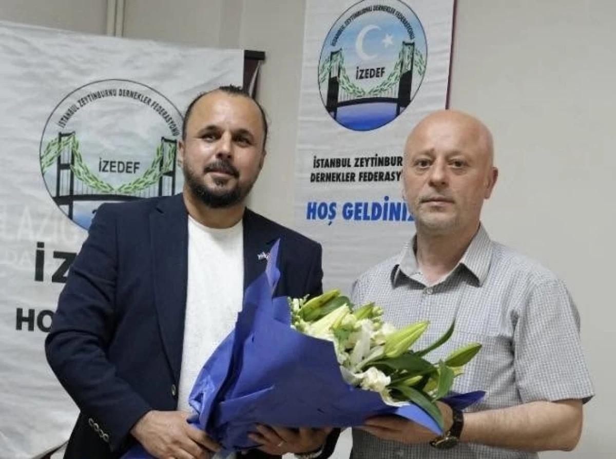 İZEDEF&rsquo;te Anahtar Parti Heyeti ile Zeytinburnu&rsquo;nun Sorunları Masaya Yatırıldı