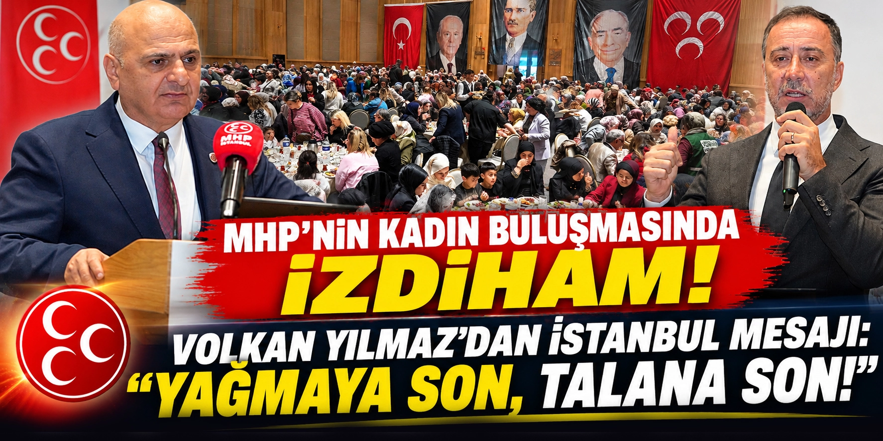MHP ZEYTİNBURNU&rsquo;NDA KADINLAR HAREKETİ BULUŞMASI! 39 İL&Ccedil;EDEKİ &Ccedil;ALIŞMALARIN EN YOĞUN KATILIMI ZEYTİNBURNU&rsquo;NDA YAŞANDI