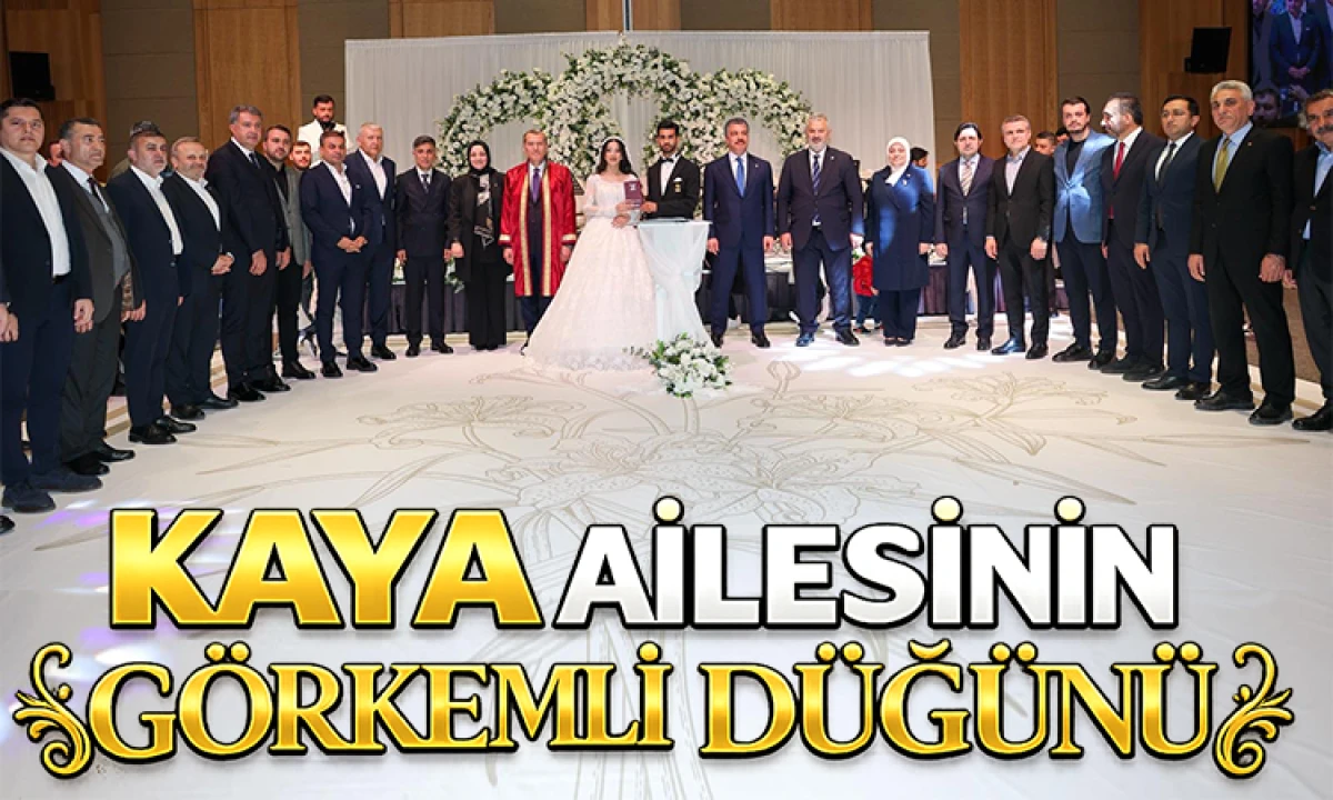 Nurşide ile Ramazan G&ouml;rkemli D&uuml;ğ&uuml;nle D&uuml;nya Evine girdi