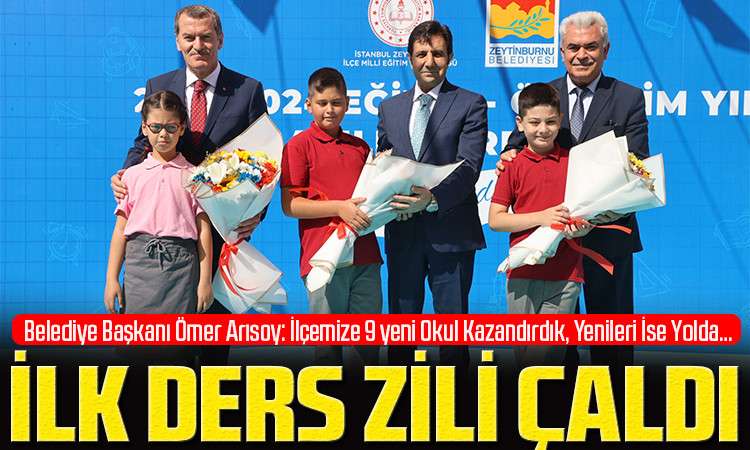 Zeytinburnu Belediye Başkanı &Ouml;mer Arısoy: &ldquo;İl&ccedil;emize 9 yeni Okul Kazandırdık, Yenileri İse Yolda&hellip;&rdquo;