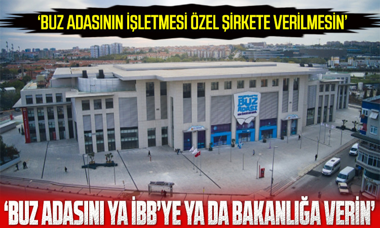 Zeytinburnu Buz Pisti'ni ya İBB'ye verin ya Bakanlığa!