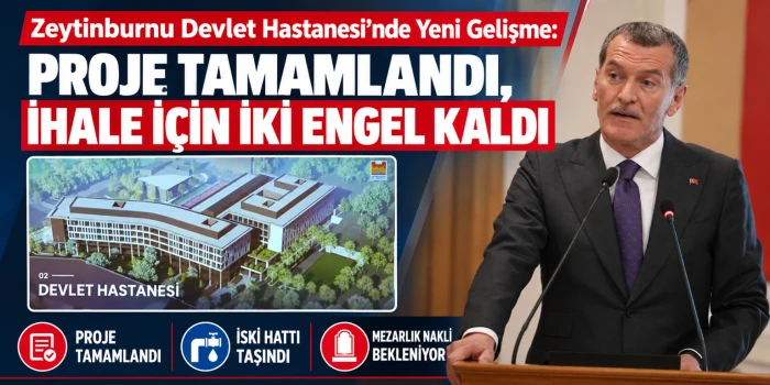 Zeytinburnu Devlet Hastanesi&rsquo;nde Yeni Gelişme: Proje Tamamlandı, İhale İ&ccedil;in İki Engel Kaldı
