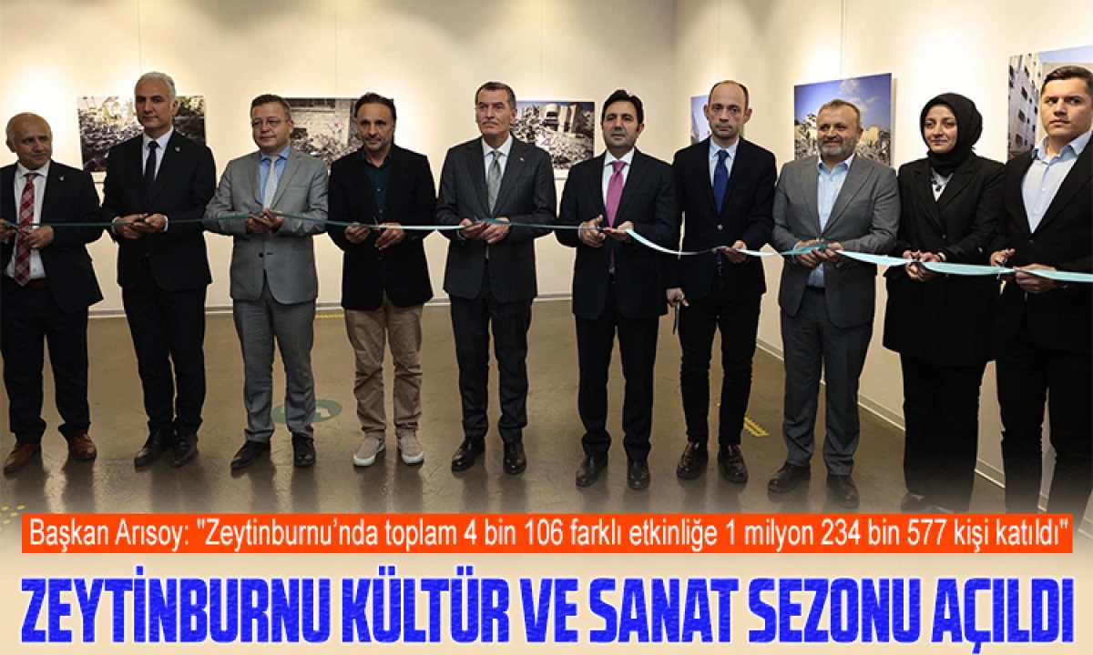 Zeytinburnu K&uuml;lt&uuml;r ve Sanat Sezonu A&ccedil;ıldı