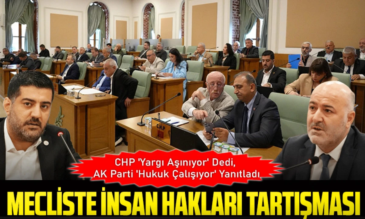 Zeytinburnu Meclisi'nde İnsan Hakları G&uuml;n&uuml; Gerginliği