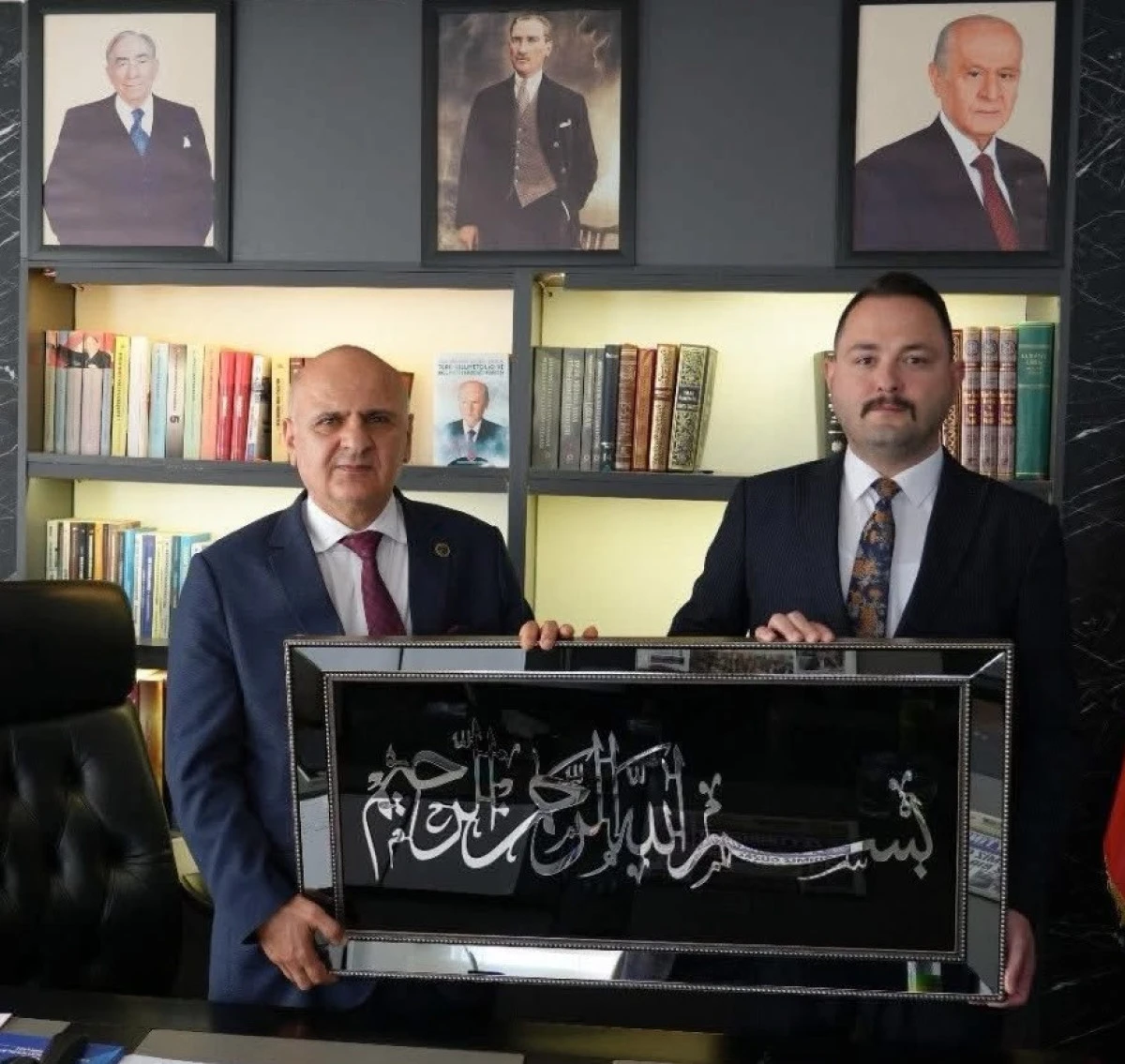Zeytinburnu &Uuml;lk&uuml; Ocakları Başkanı Yasin Ekiz'den S&ouml;nmezoğlu'na Hayırlı olsun ziyareti