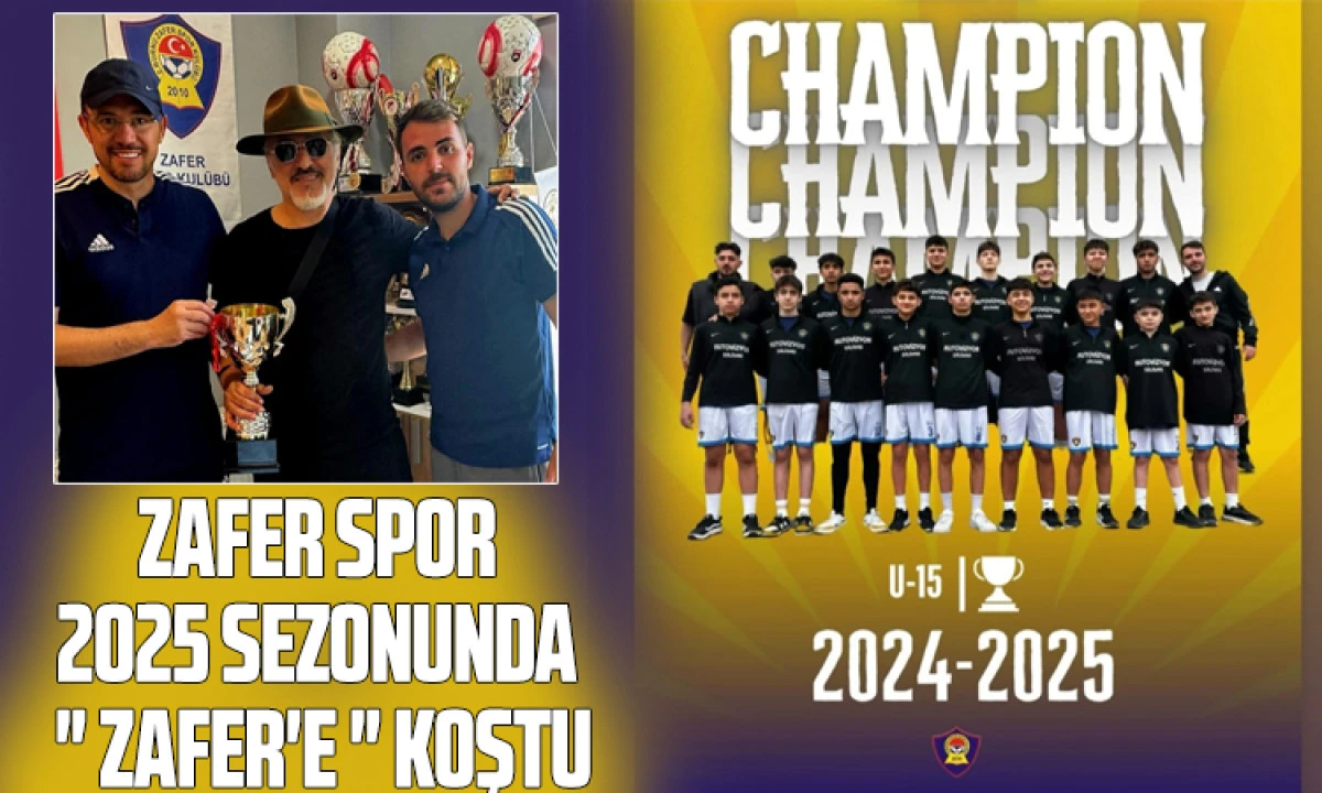 Zeytinburnu Zafer Spor 2025 Sezonunda " Zafer'e " Koştu