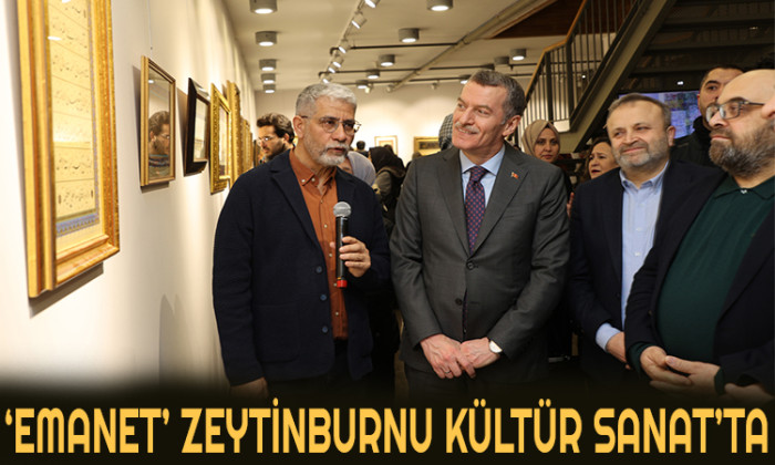 Zeytinburnu'nda 5 Asırlık Hat Sanatı Sergisi Açıldı