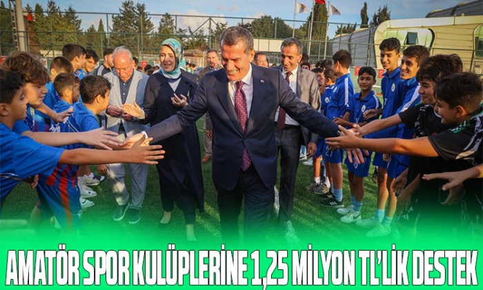 Zeytinburnu&rsquo;nda Amat&ouml;r Spor Kul&uuml;plerine 1,25 Milyon TL&rsquo;lik Destek