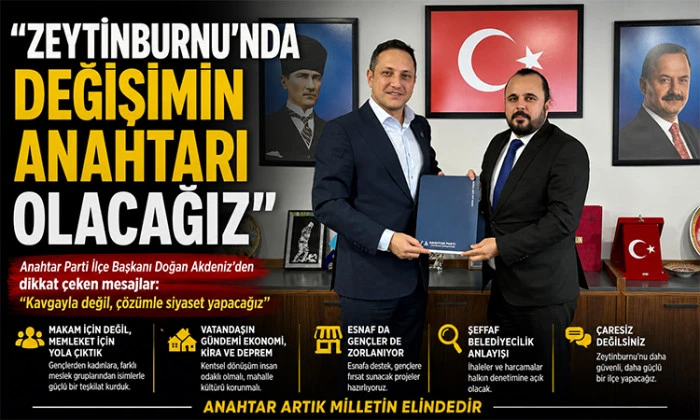 &ldquo;Zeytinburnu&rsquo;nda Değişimin Anahtarı Olacağız&rdquo;