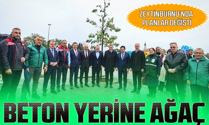 Zeytinburnu&rsquo;nda Meydan Yerine Yeşil Dokunuş